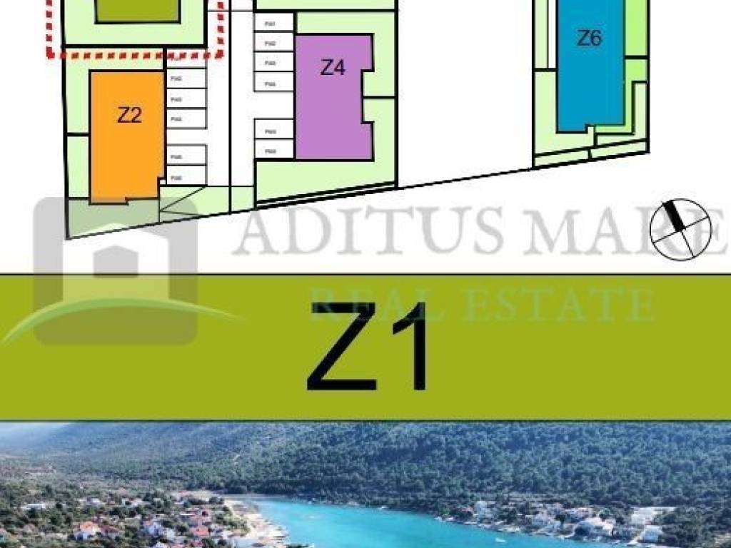 Flat in a building, Sale, Šibenik - Okolica, Grebaštica