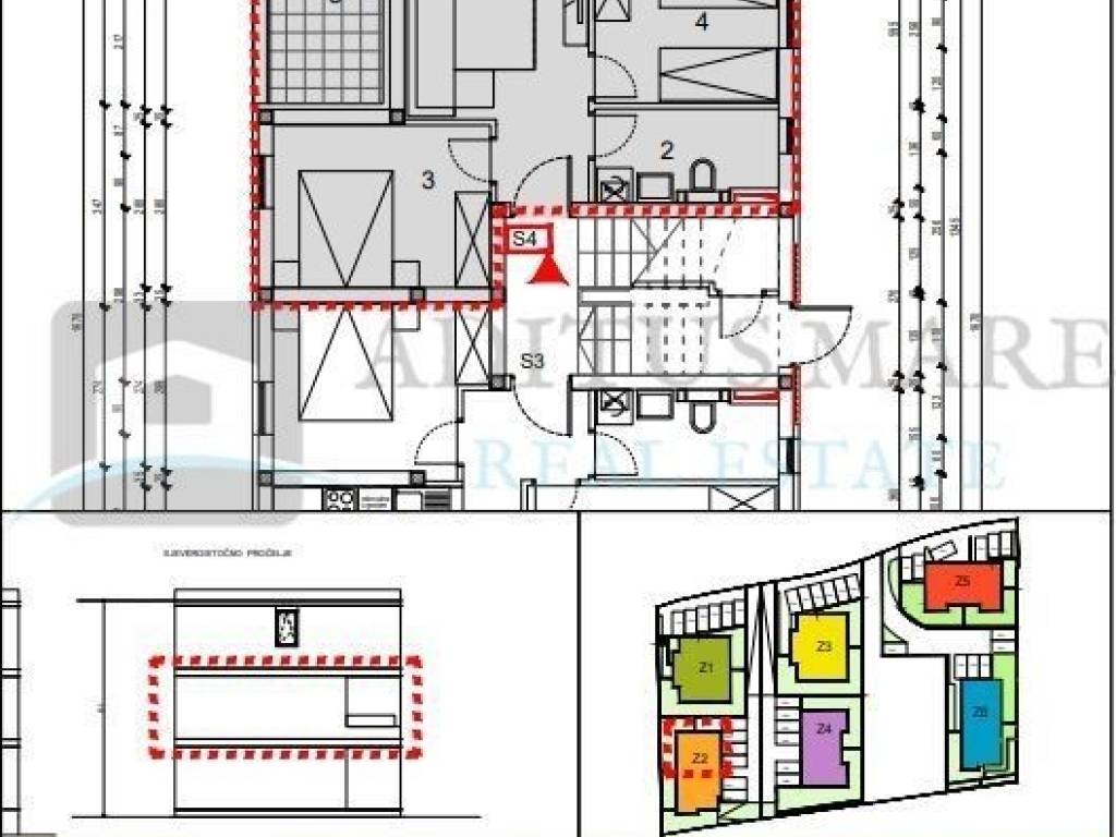 Flat in a building, Sale, Šibenik - Okolica, Grebaštica