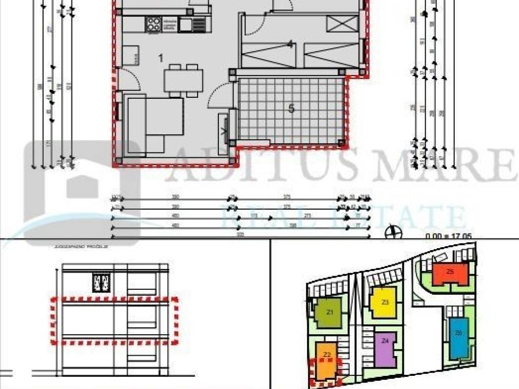 Flat in a building, Sale, Šibenik - Okolica, Grebaštica