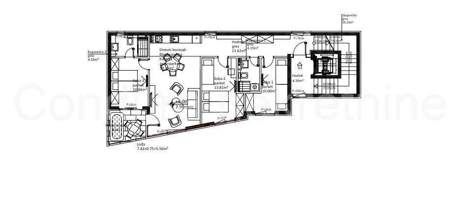 Luxury apartment, Sale, Sukošan, Sukošan