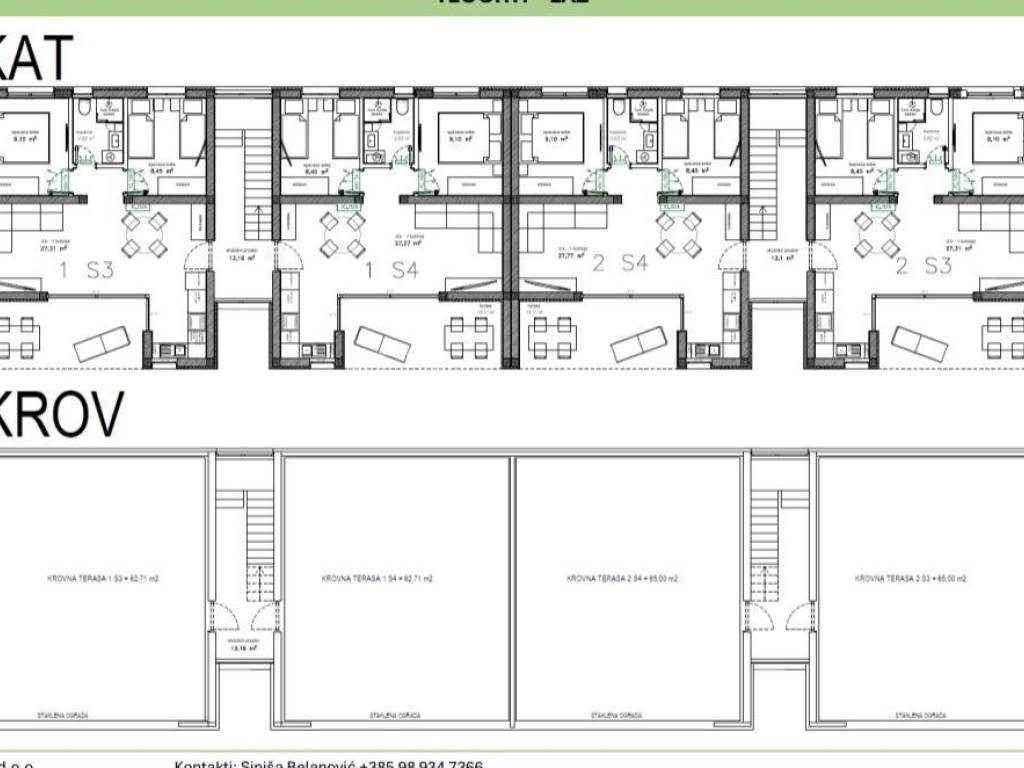 Apartment, Sale, Vir, Vir