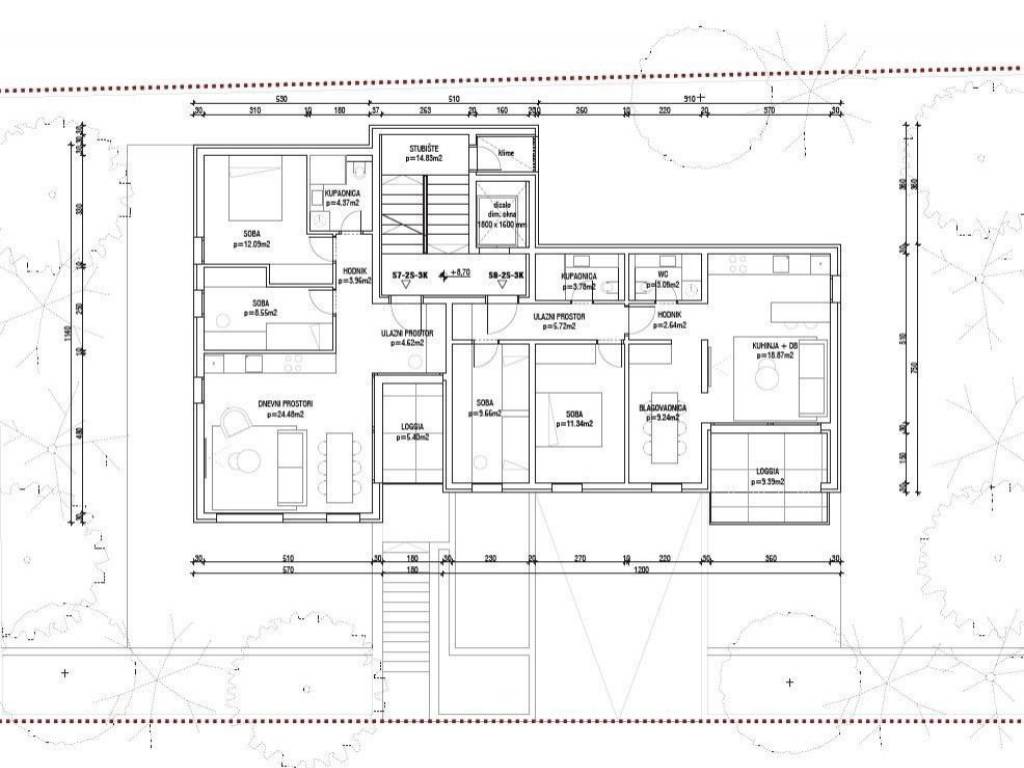 Flat in a new building, Sale, Split - Okolica, Žrnovnica