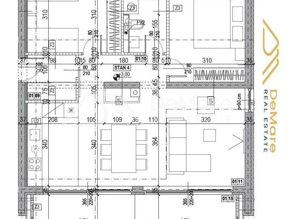 Flat in a new building, Sale, Sveti Filip i Jakov, Sveti Petar na Moru