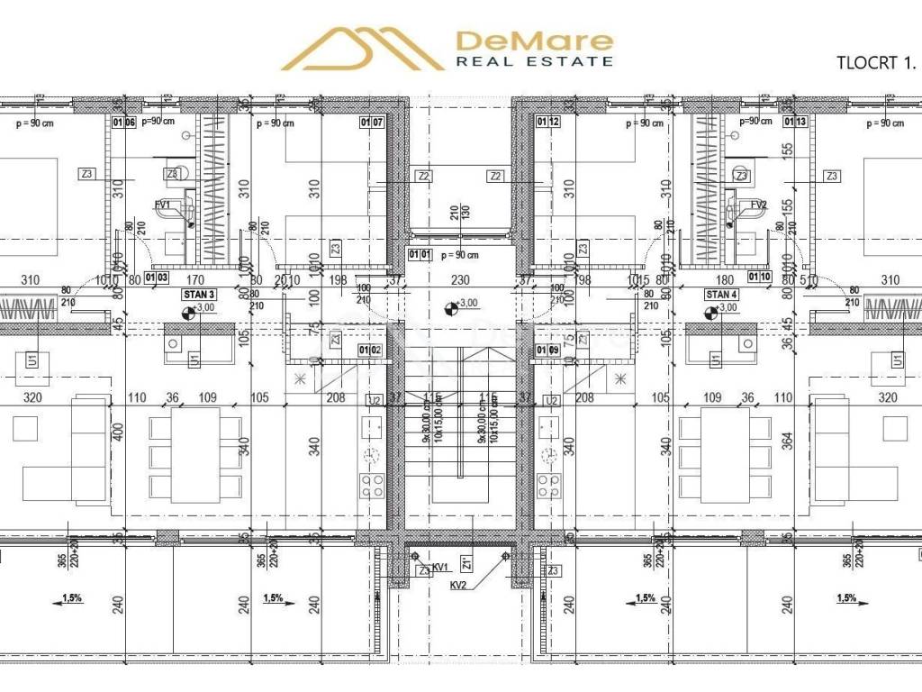 Flat in a new building, Sale, Sveti Filip i Jakov, Sveti Petar na Moru