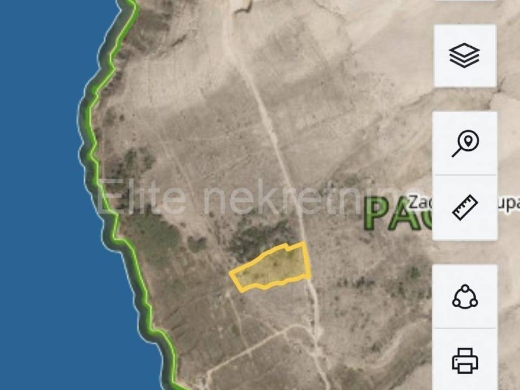 Construction plot for tourism, Sale, Pag, Pag