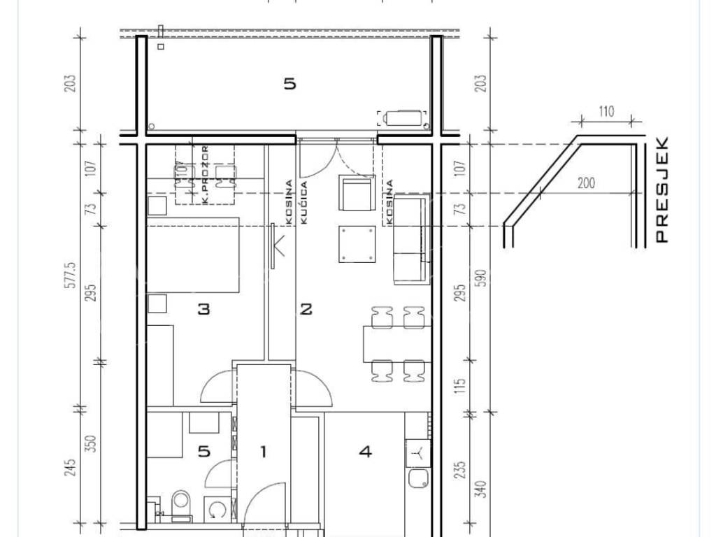 Flat in a new building, Rent, Zagreb, Stenjevec