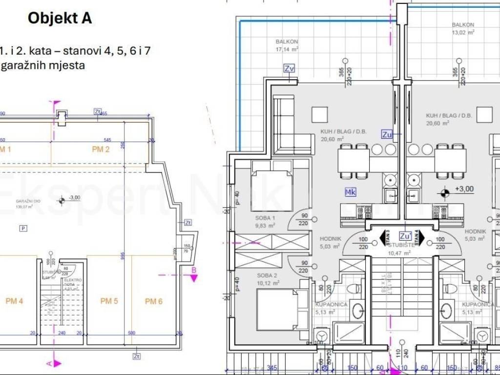 Flat in a new building, Sale, Rogoznica, Ražanj
