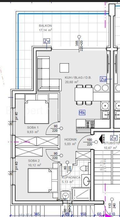 Flat in a new building, Sale, Rogoznica, Ražanj