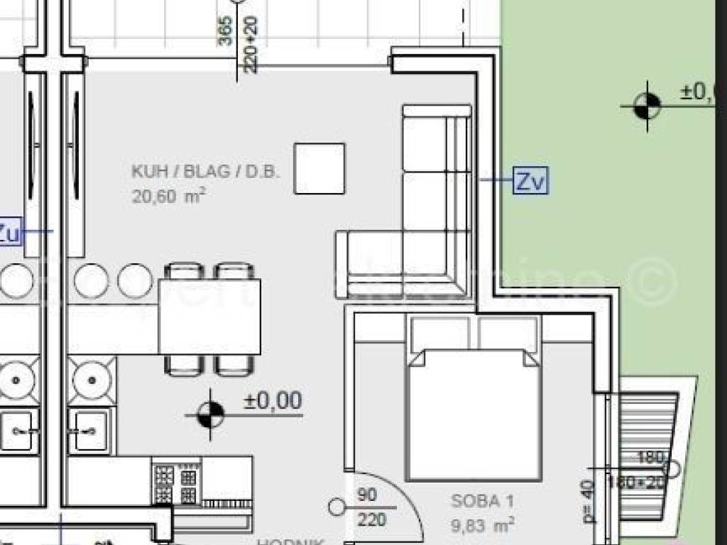 Flat in a new building, Sale, Rogoznica, Ražanj