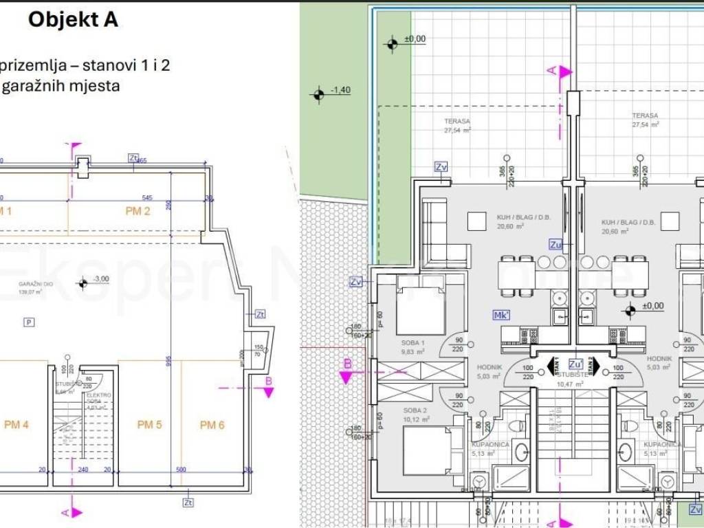 Flat in a new building, Sale, Rogoznica, Ražanj