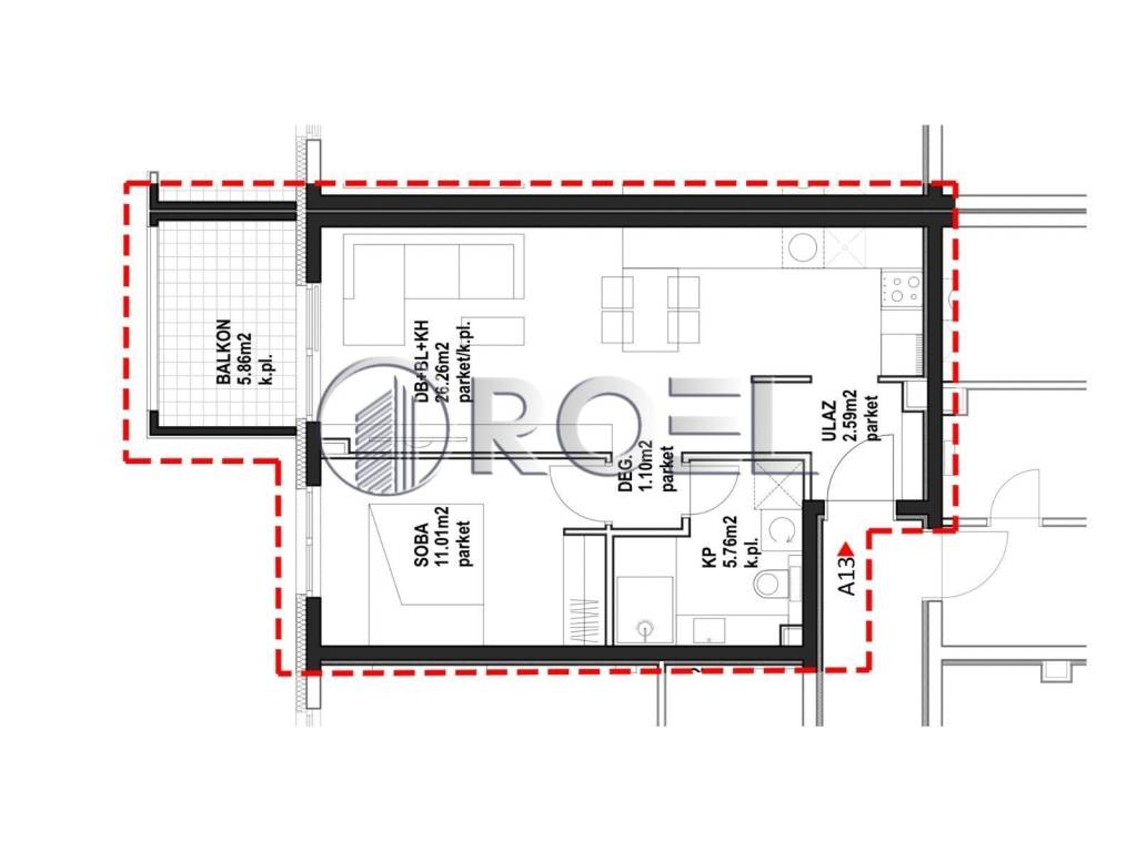 Flat in a new building, Sale, Zagreb, Stenjevec