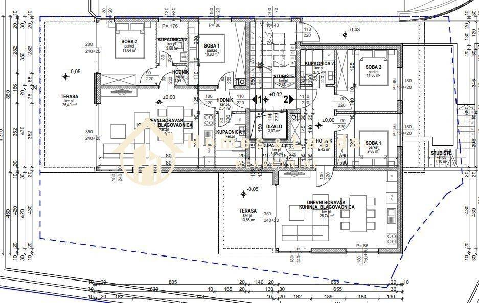 Flat in a new building, Sale, Povljana, Povljana