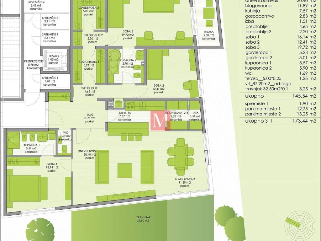 Flat in a new building, Rent, Zagreb, Maksimir