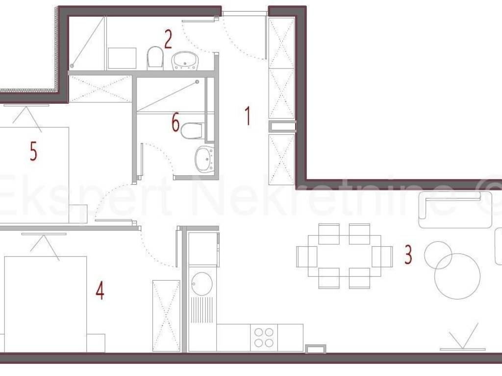 Flat in a new building, Sale, Seget, Seget Donji