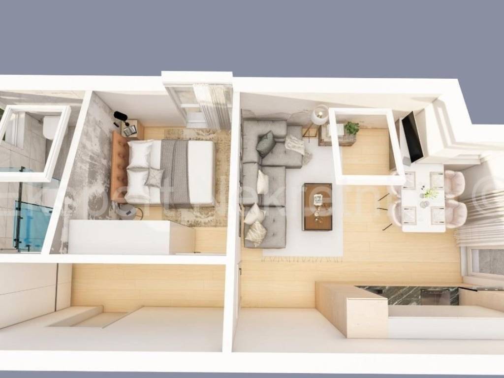Flat in a new building, Sale, Okrug, Okrug Gornji