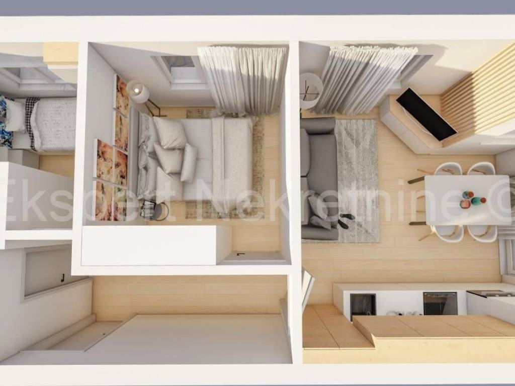 Flat in a new building, Sale, Okrug, Okrug Gornji
