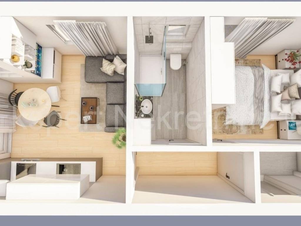 Flat in a new building, Sale, Okrug, Okrug Gornji