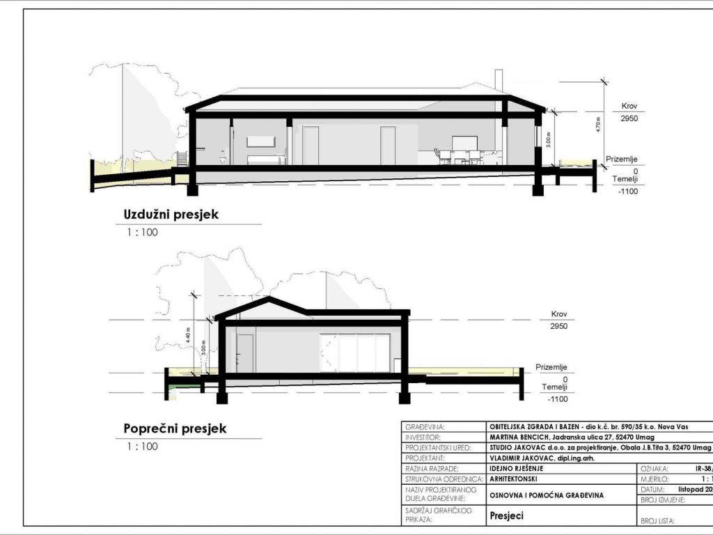 One-storey house, Sale, Brtonigla, Nova Vas