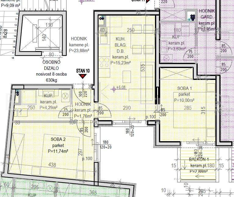 Flat in a new building, Sale, Split - Okolica, Slatine