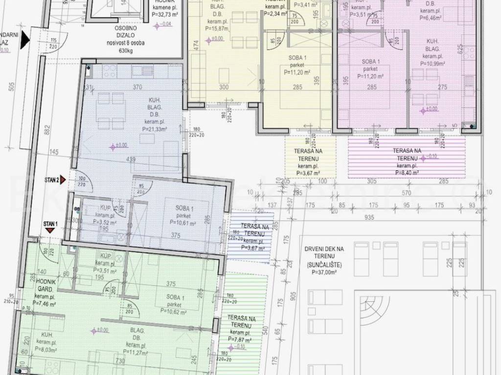 Flat in a new building, Sale, Split - Okolica, Slatine