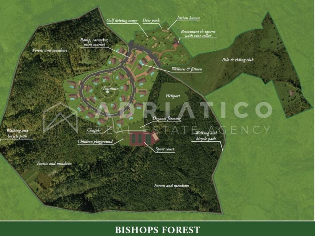 Plot for construction of mixed-use property, Sale, Pazin - Okolica, Heki