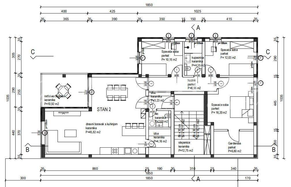 Flat in a new building, Sale, Kanfanar, Kanfanar