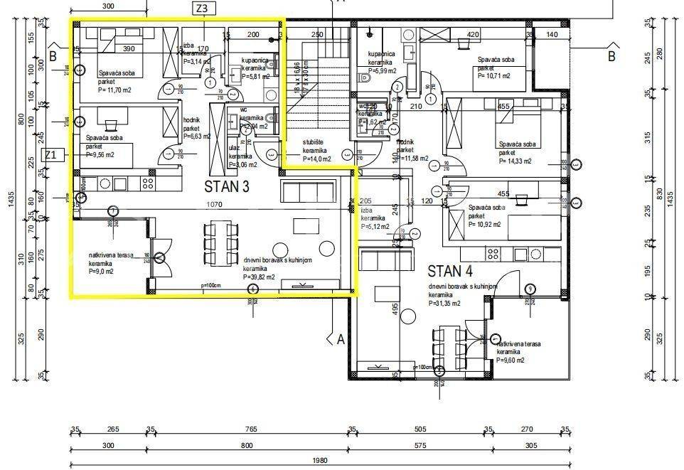 Flat in a new building, Sale, Kanfanar, Kanfanar