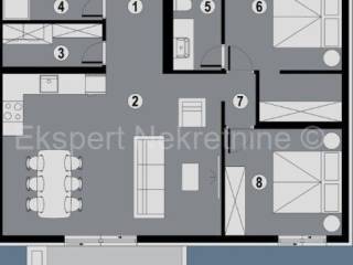 Flat in a new building, Sale, Okrug, Okrug Gornji