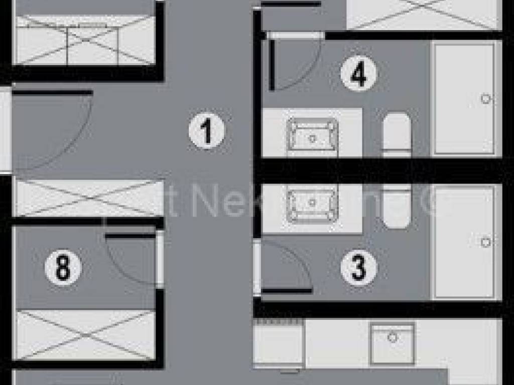 Flat in a new building, Sale, Okrug, Okrug Gornji