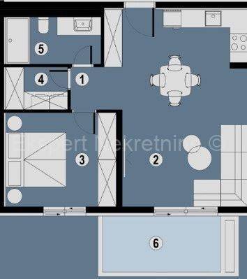 Flat in a new building, Sale, Okrug, Okrug Gornji