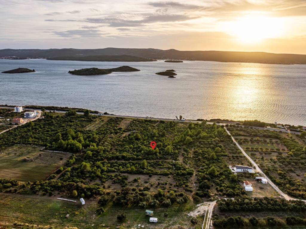 View to the west and Pašman Island