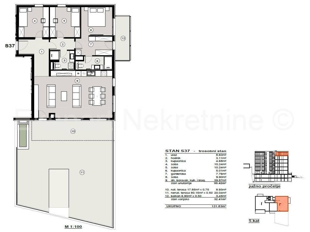 Flat in a new building, Sale, Split, Split
