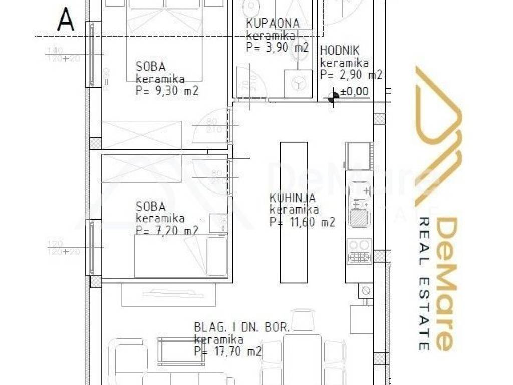 Flat in a new building, Sale, Poličnik, Murvica