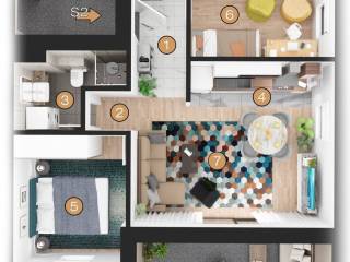 Flat in an urban villa, Sale, Zagreb, Maksimir