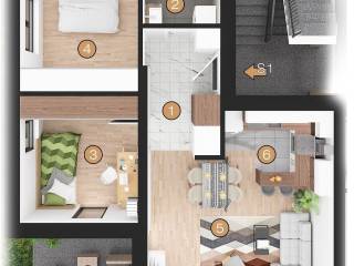 Flat in an urban villa, Sale, Zagreb, Maksimir
