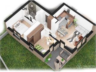 Flat in an urban villa, Sale, Zagreb, Maksimir
