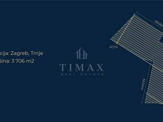 Plot for construction, Sale, Zagreb, Trnje
