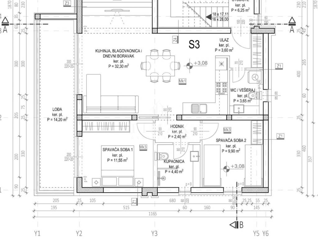 Flat in a new building, Sale, Zadar - Okolica, Kožino