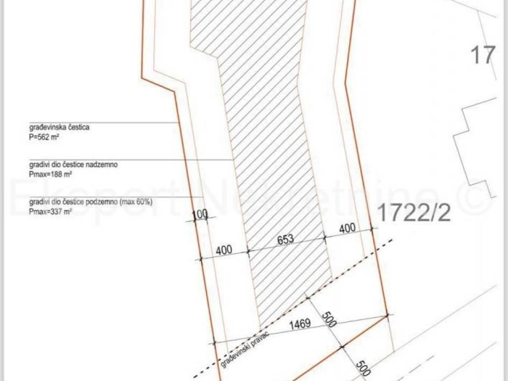 Plot for construction, Sale, Trogir - Okolica, Drvenik Veliki