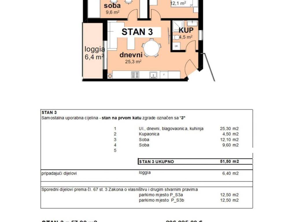 Flat in a new building, Sale, Tar-Vabriga, Tar