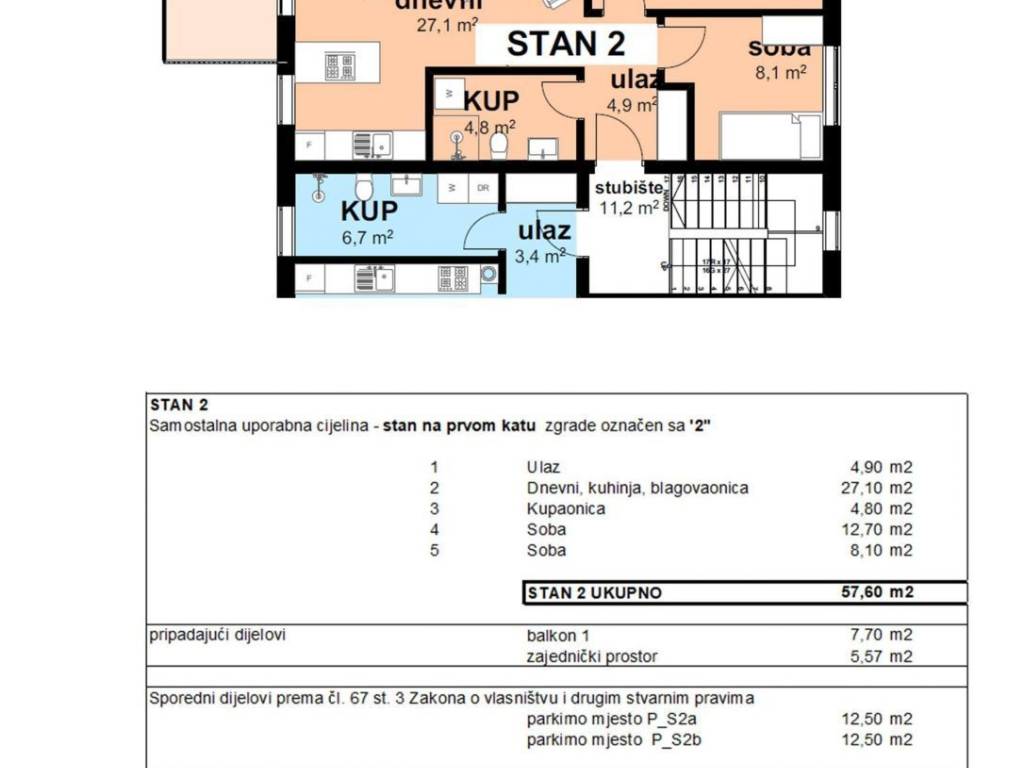 Flat in a new building, Sale, Tar-Vabriga, Tar