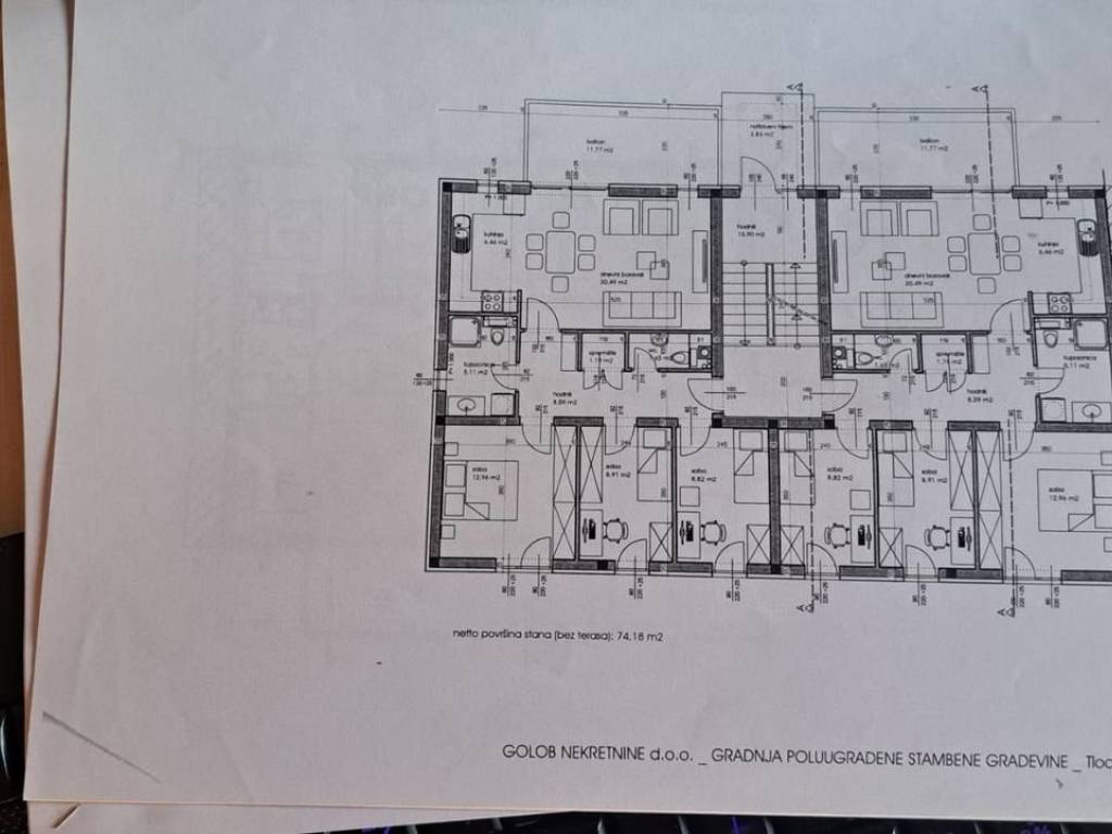 Flat in a new building, Sale, Tar-Vabriga, Tar