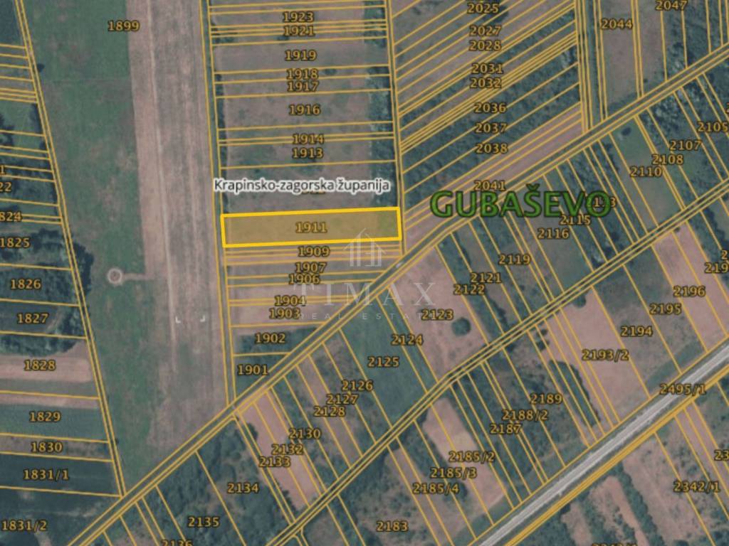 Plot for construction, Sale, Zabok, Gubaševo