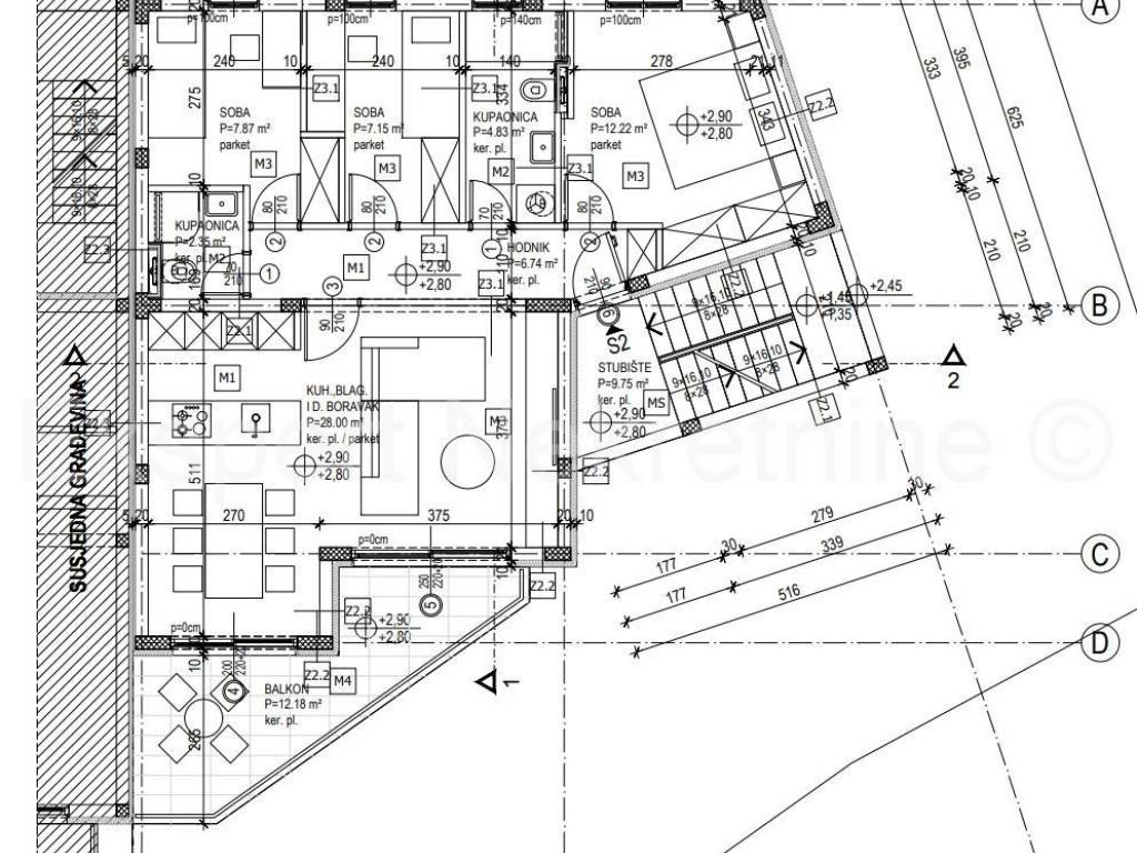Flat in a new building, Sale, Podstrana, Podstrana