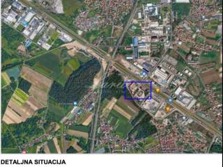 Plot for construction of industrial property, Sale, Zagreb, Pešćenica - Žitnjak