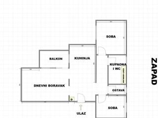 Flat in a building, Sale, Rijeka, Zapad