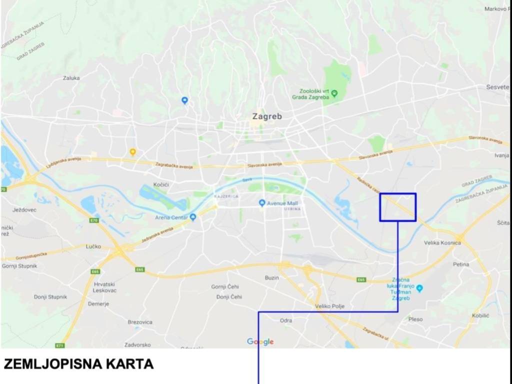 Plot for construction of industrial property, Sale, Zagreb, Pešćenica - Žitnjak