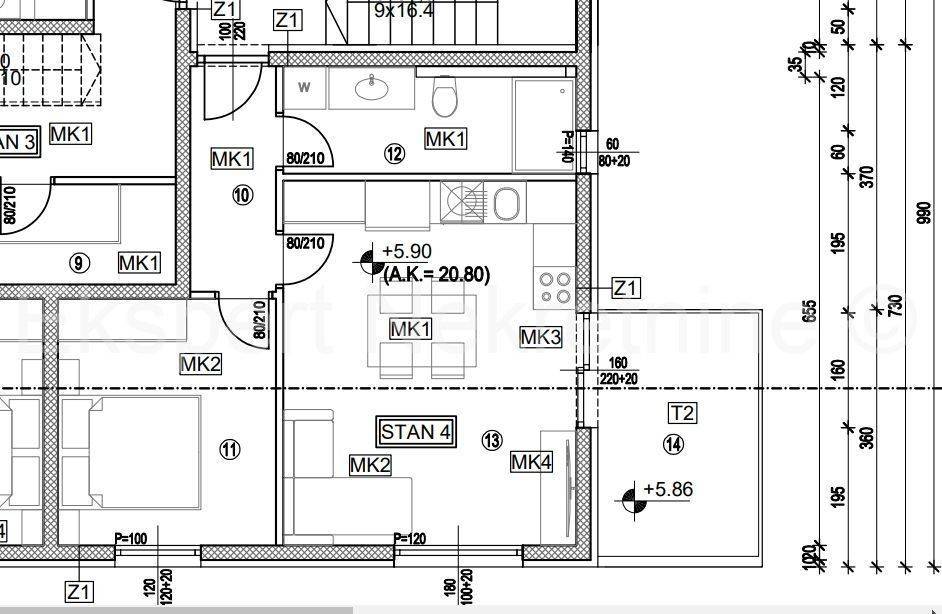 Flat in a new building, Sale, Kaštela, Kaštel Stari