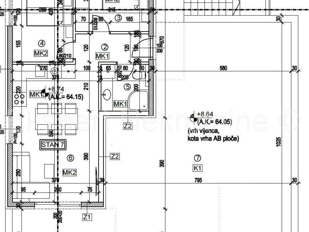 Flat in a new building, Sale, Trogir, Trogir