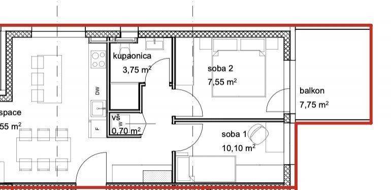 Flat in a new building, Sale, Tar-Vabriga, Tar